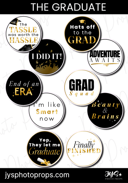 The Graduate Photo Props - JYS Photo Props