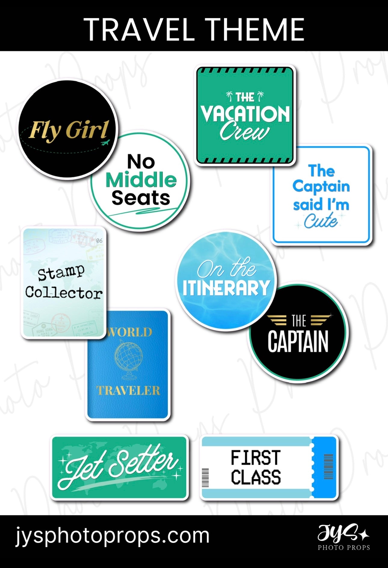 Travel Themed ✨ New - JYS Photo Props