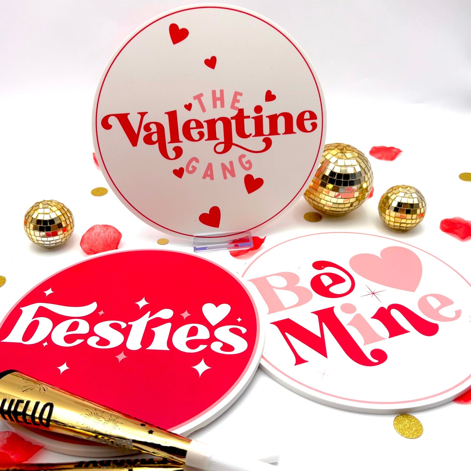 VALENTINE'S PHOTO BOOTH PROP SET - JYS Photo Props