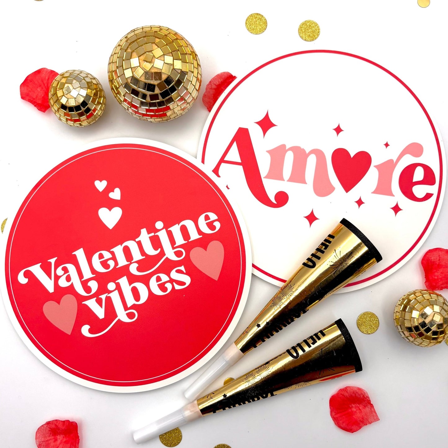 VALENTINE'S PHOTO BOOTH PROP SET - JYS Photo Props