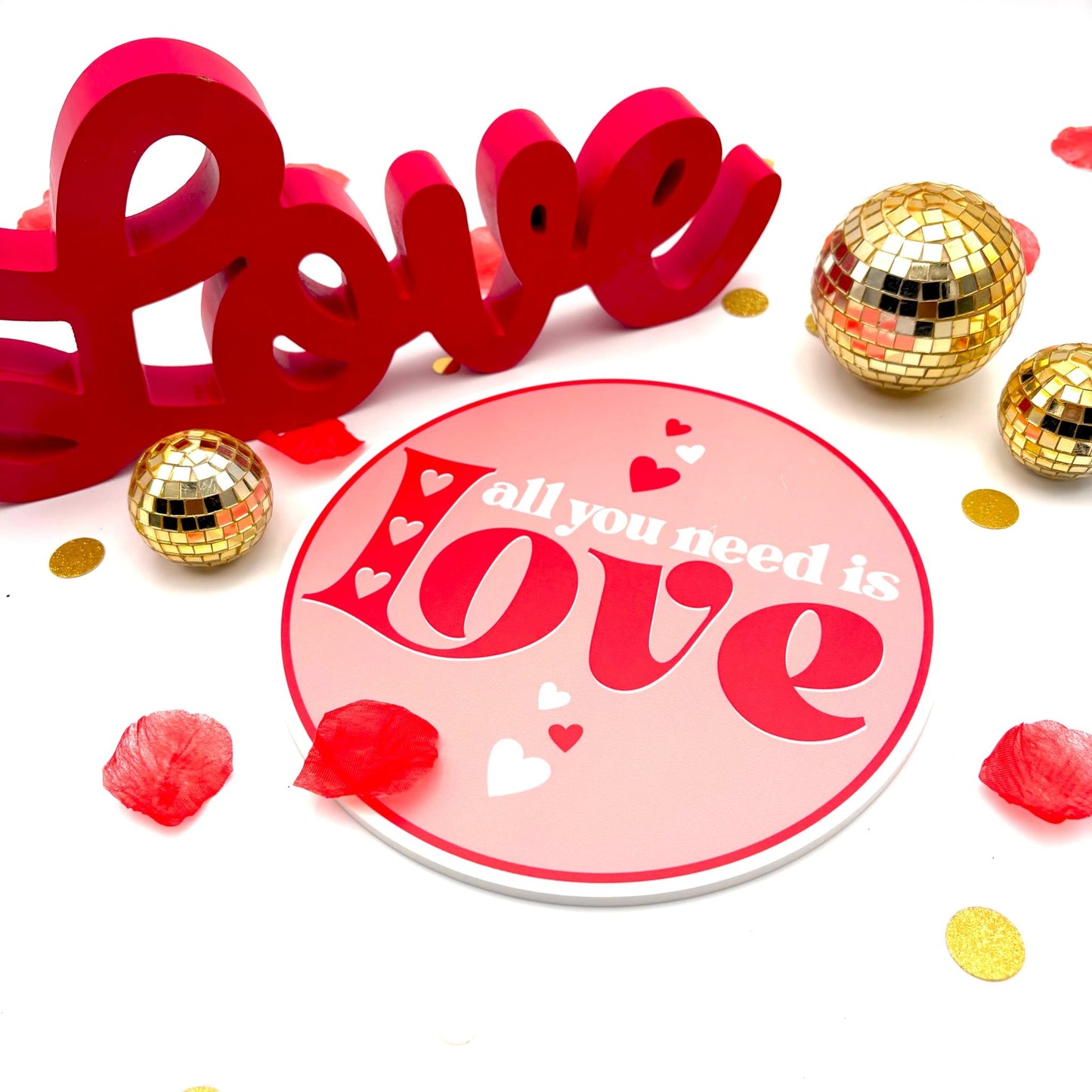 VALENTINE'S PHOTO BOOTH PROP SET - JYS Photo Props