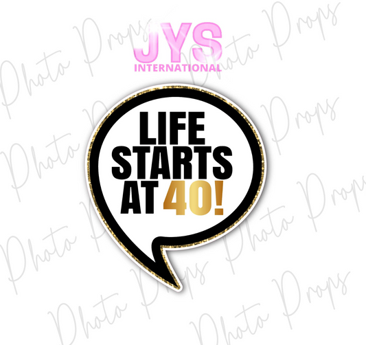 P310: LIFE STARTS AT 40