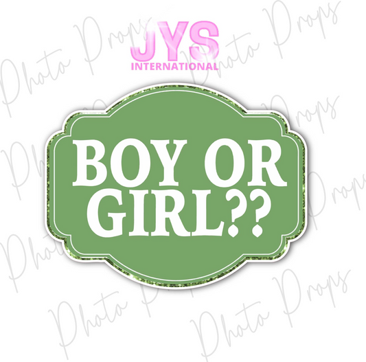 P007: BOY OR GIRL?