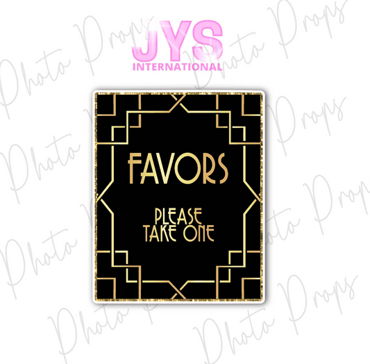 P057: FAVORS PLEASE TAKE ONE